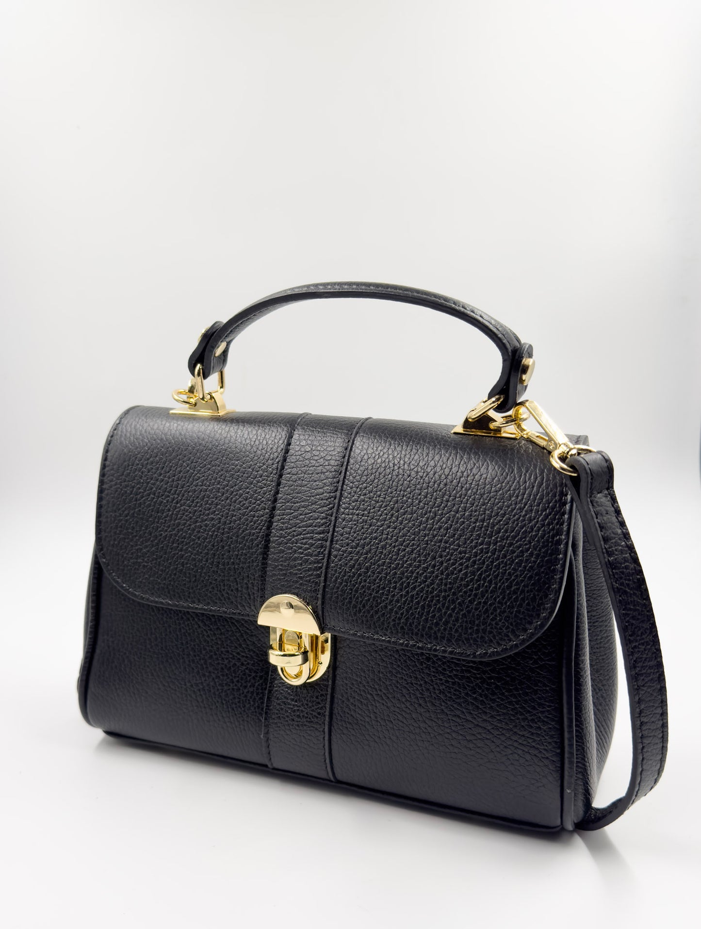 Cartera de Mano Fedora Negro+Envío GRATIS