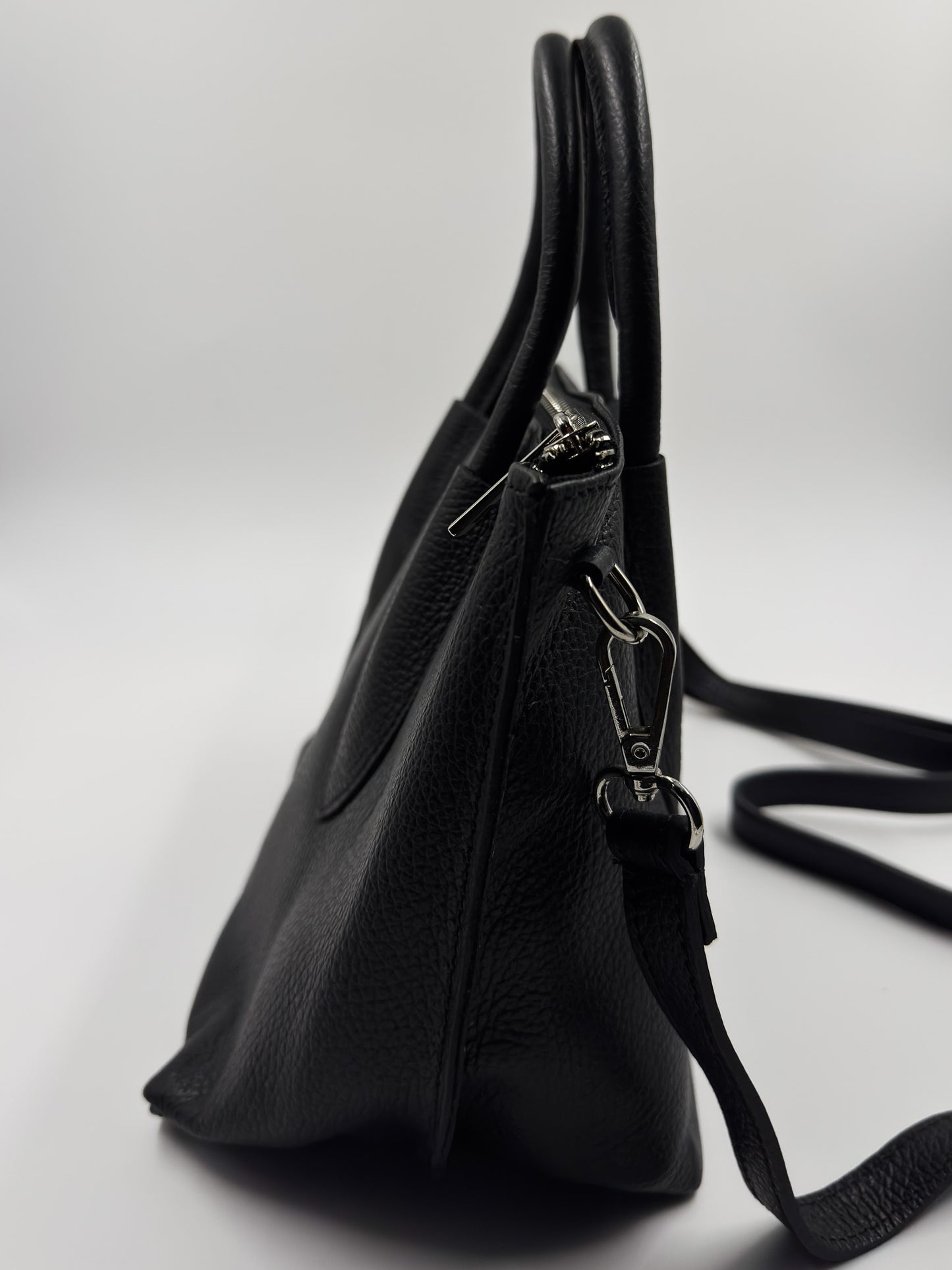 Cartera de Mano Flavia Negro+Envío GRATIS