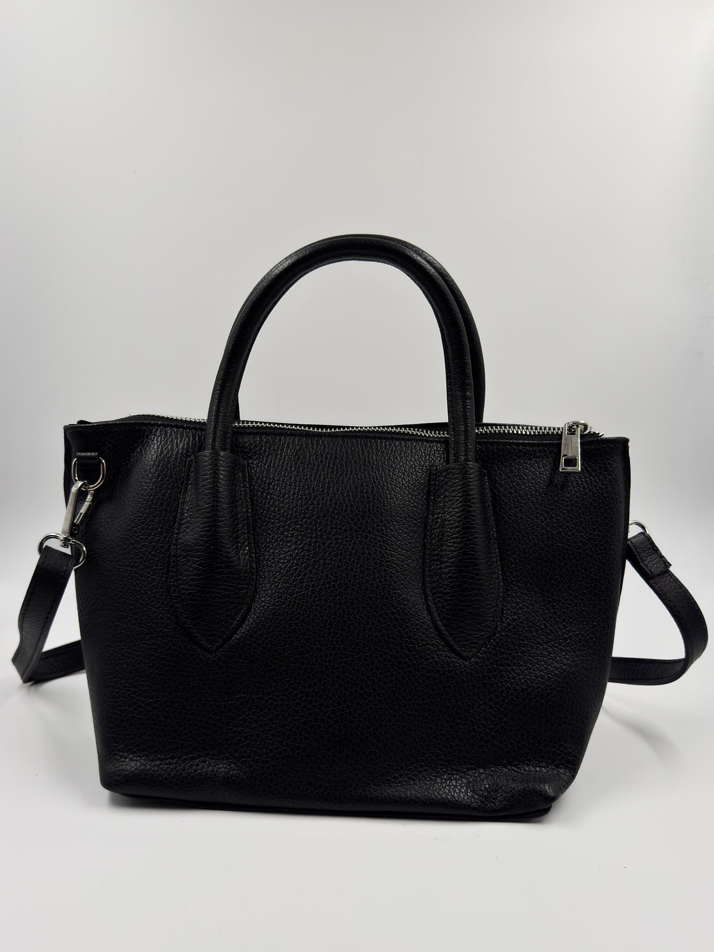 Cartera de Mano Flavia Negro+Envío GRATIS