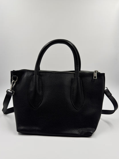 Cartera de Mano Flavia Negro+Envío GRATIS