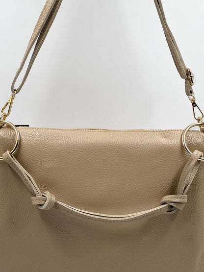 Cartera Giulia Taupe