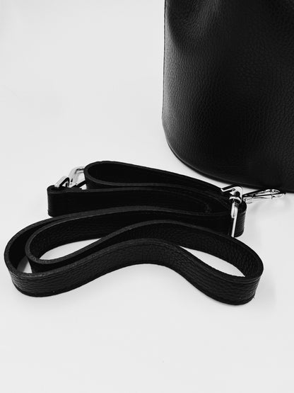 Bandolera Nea negro + Envío GRATIS