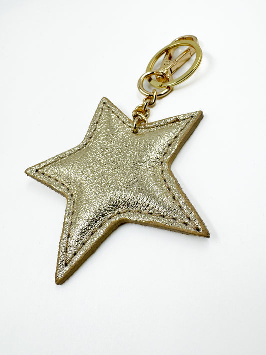 Llavero Manola Metalizado Dorado