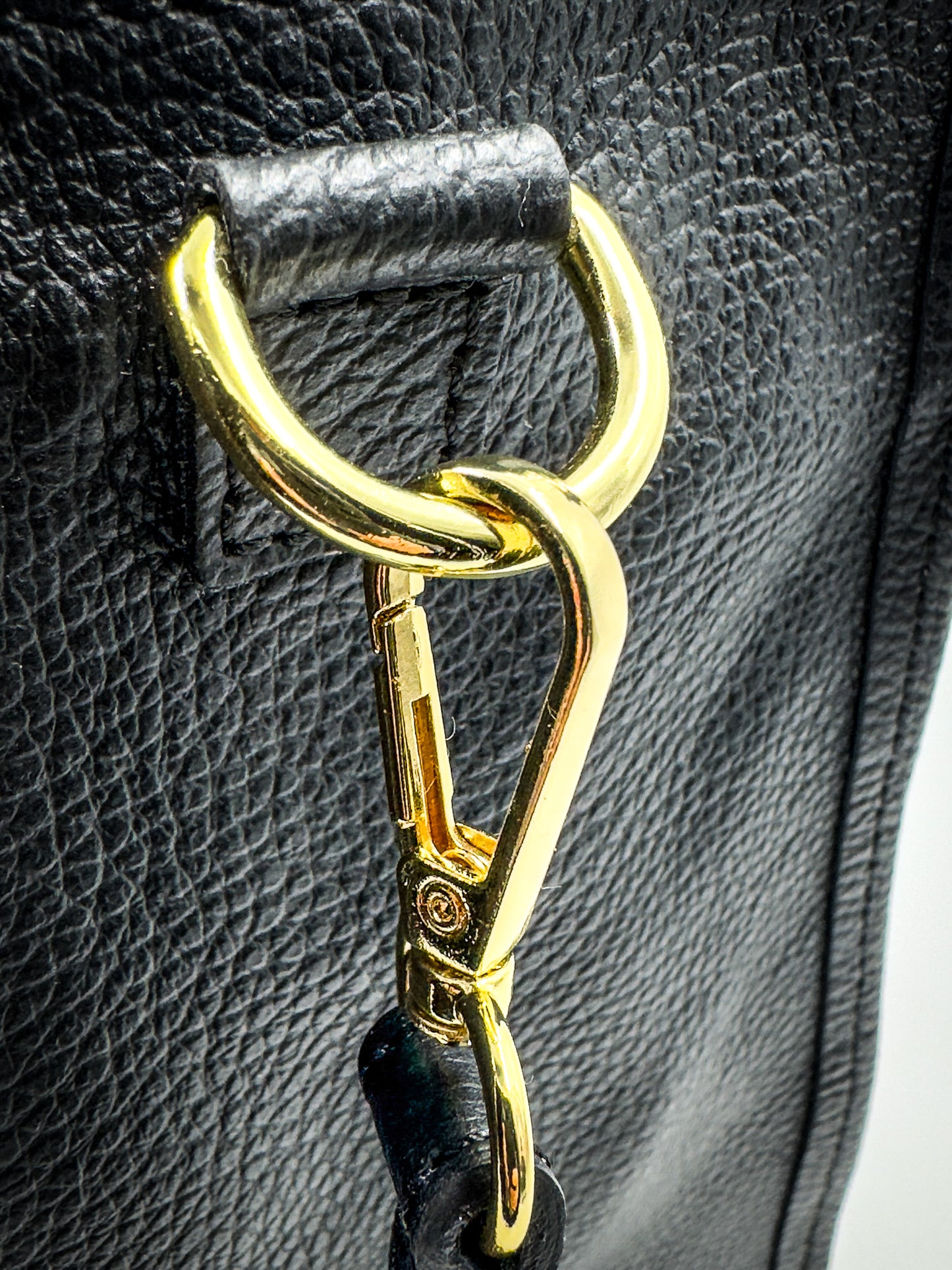 Bandolera Roberta Negro+Envío GRATIS