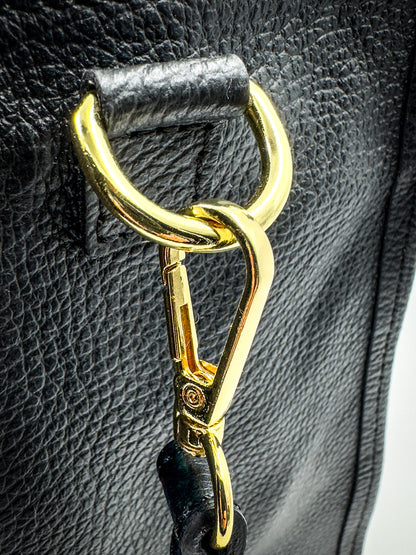 Bandolera Roberta Negro+Envío GRATIS