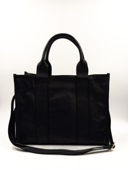 Bandolera Roberta Negro+Envío GRATIS