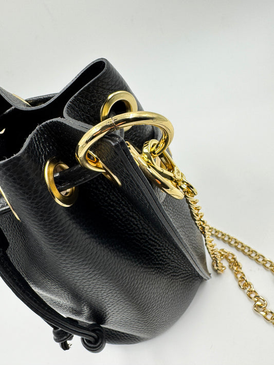 Mini Bucket Bruna Negro+Envío GRATIS